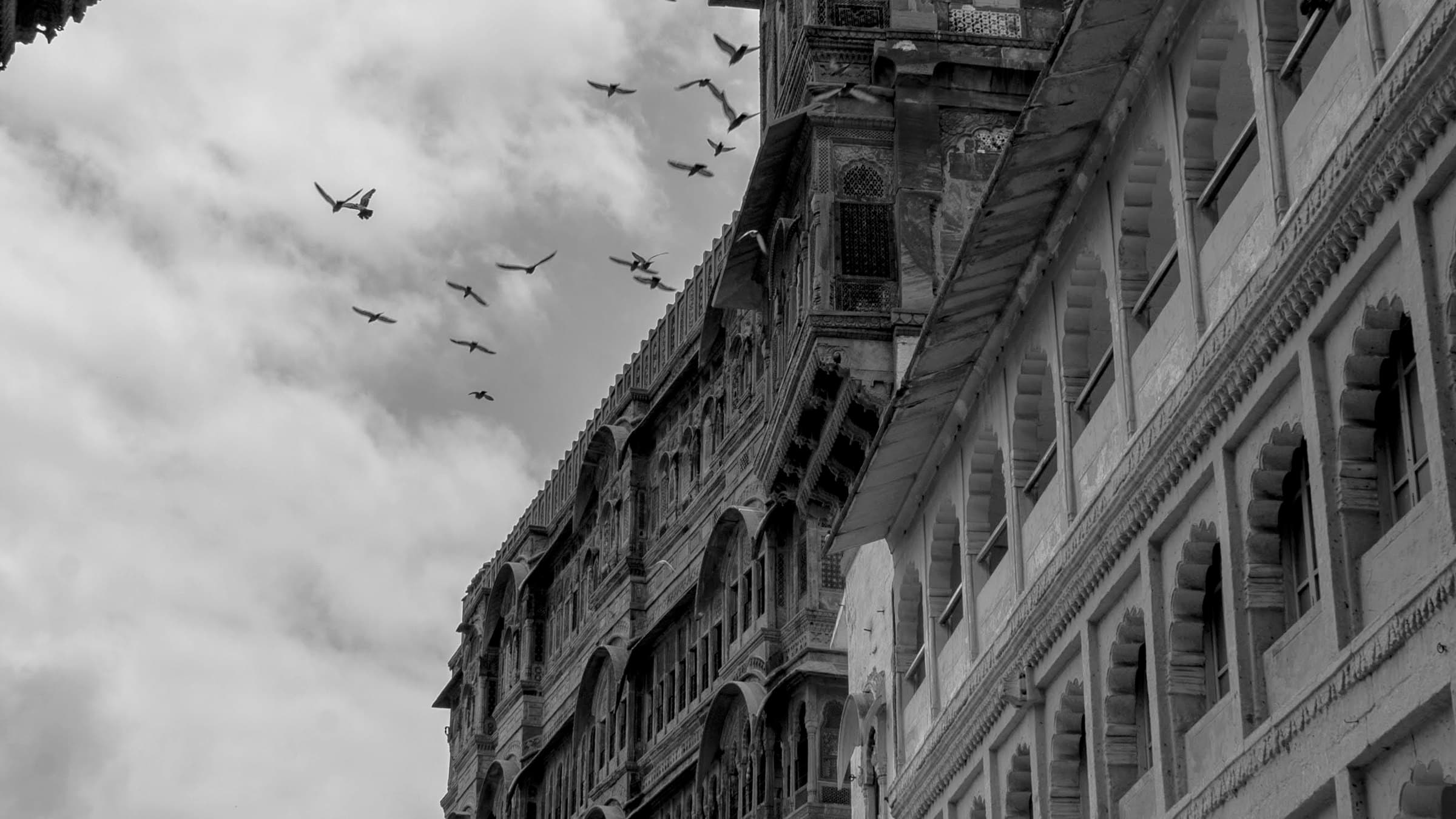 Mehrangarh Fort rising above Jodhpur's old city