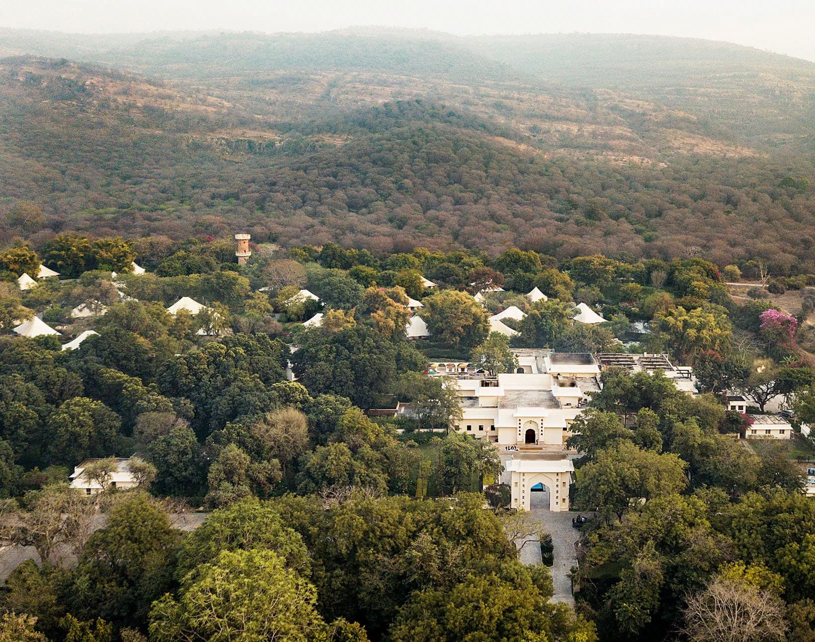 Interiors at The Oberoi Vanyavilas, Ranthambore