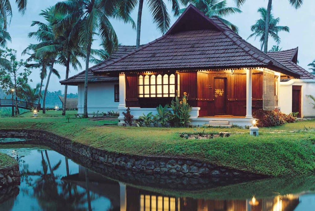 A Heritage Villa with private pool at Kumarakom Lake Resort