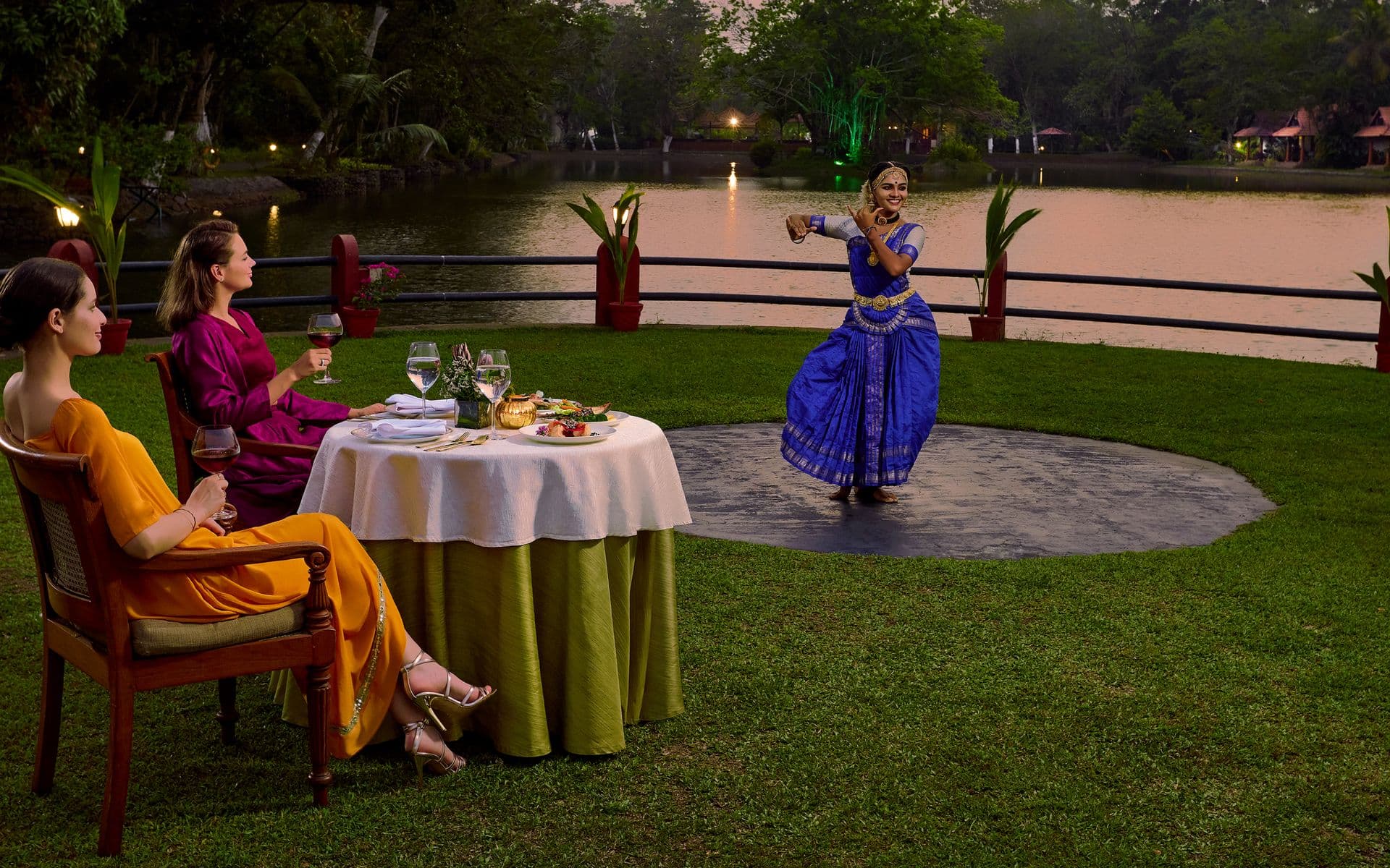 A Luxury Villa with lotus garden view at Taj Kumarakom Resort & Spa