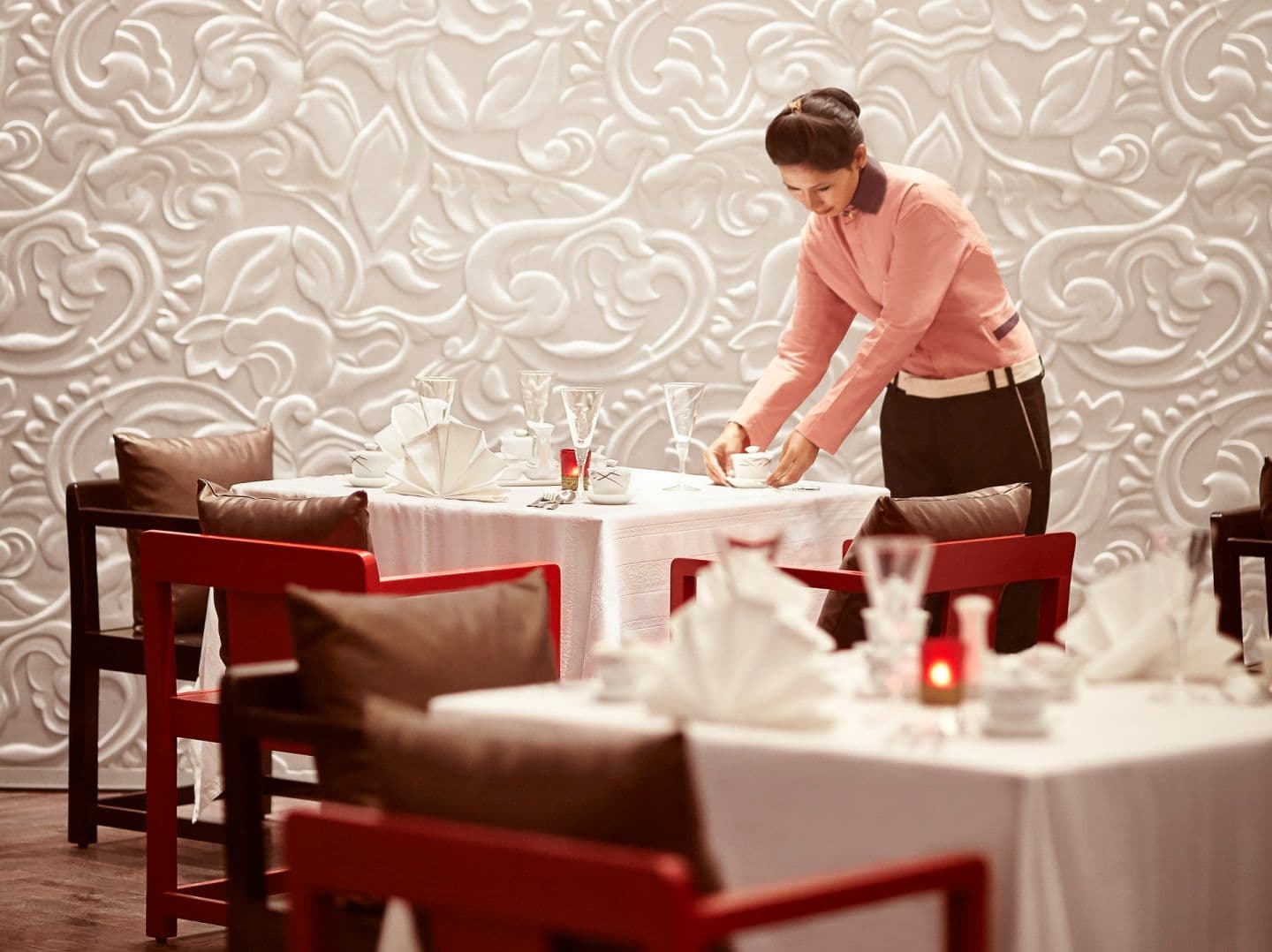 The Umami bar and restaurant at Vivanta Guwahati.