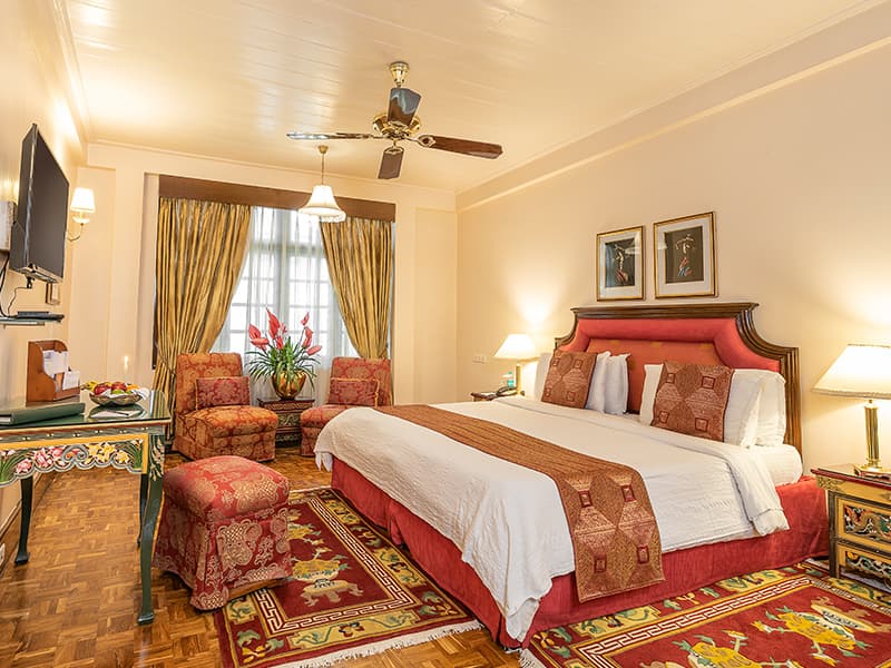 A Deluxe Room at The Elgin Nor-Khill, Gangtok.