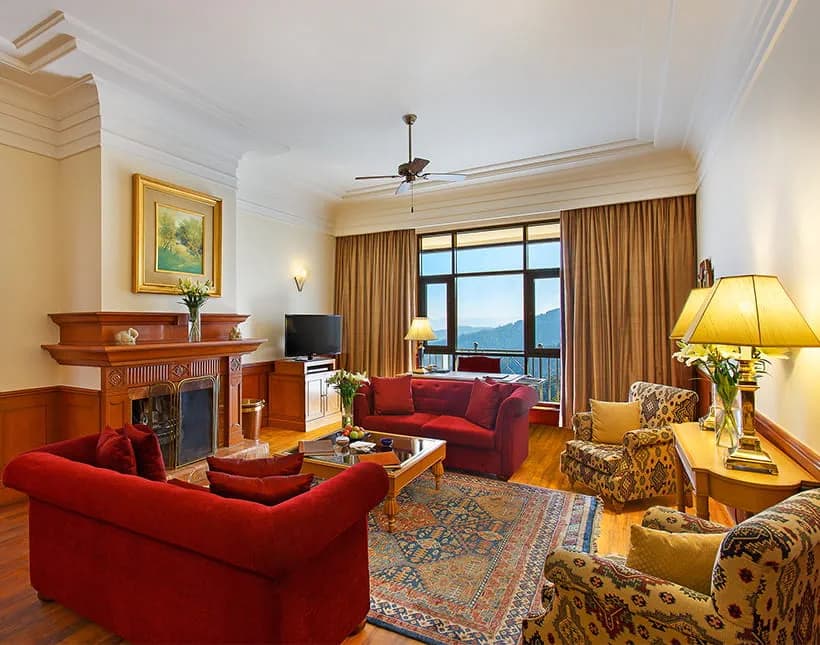 The Lord Kitchener Suite at Wildflower Hall, an Oberoi Resort, Shimla.