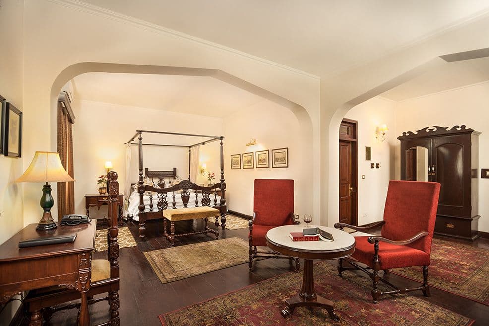 A Premier Chamber in the Castle at The Himalayan, Manali.