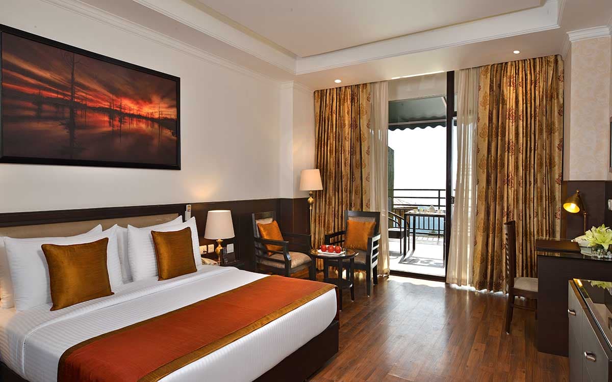 A Fortune Club Room at Fortune Park Moksha, McLeodganj.