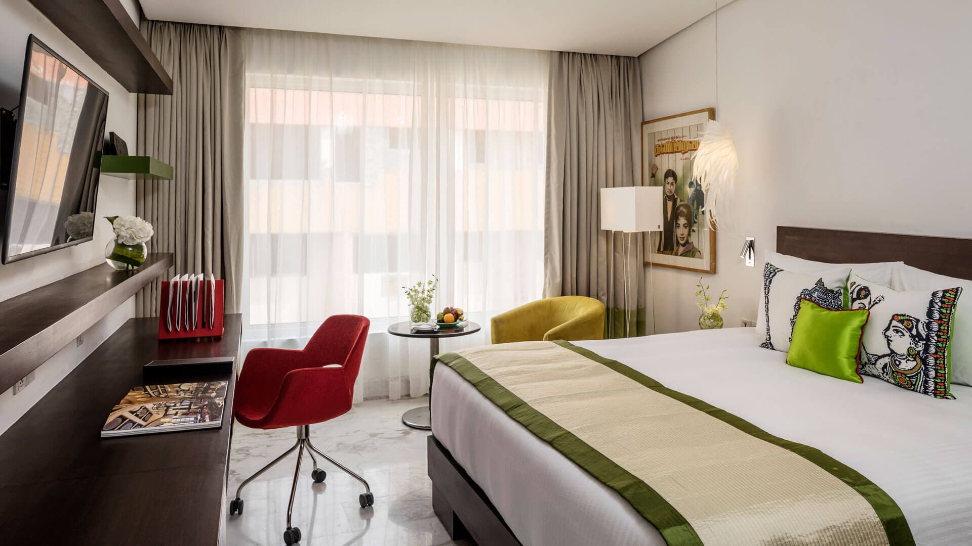 Luxury Room with king bed at The Park Chennai