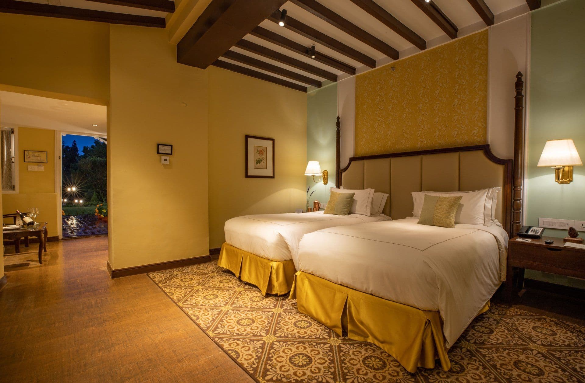 Superior Room with a double bed at Savoy, Ooty - IHCL SeleQtions