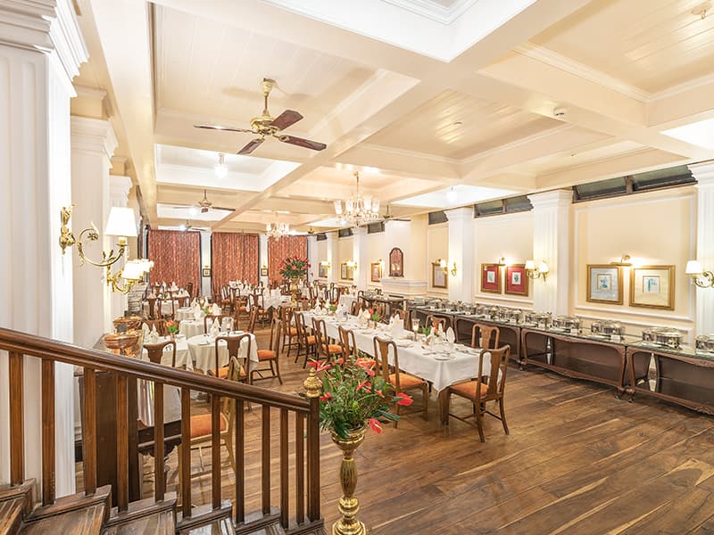 Dining room at The Elgin Silver Oaks, Kalimpong