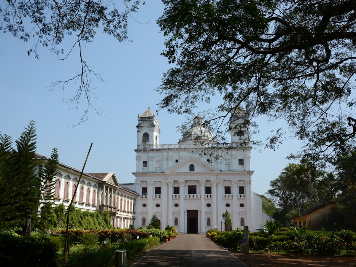 Church of St Cajetan, Velha Goa (Old Goa), on the drive south