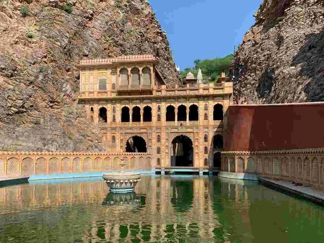 A photograph from Hanuman Khoja's journey