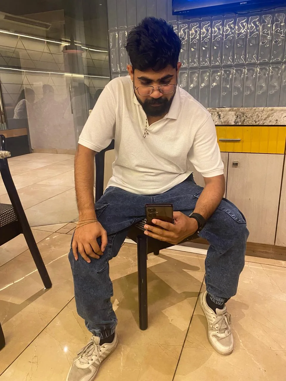 A photograph from Vaibhav Chourasiya's journey