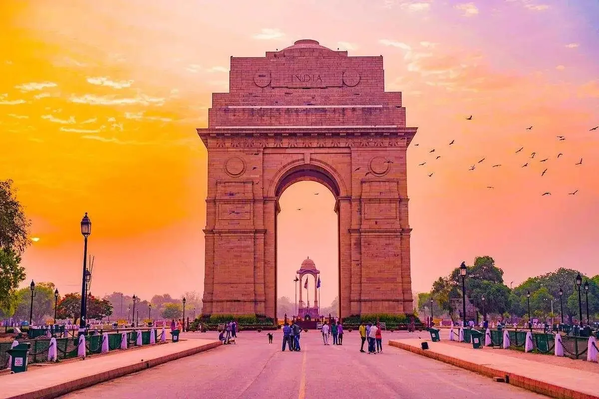 A photograph from Om Kar Singh's journey