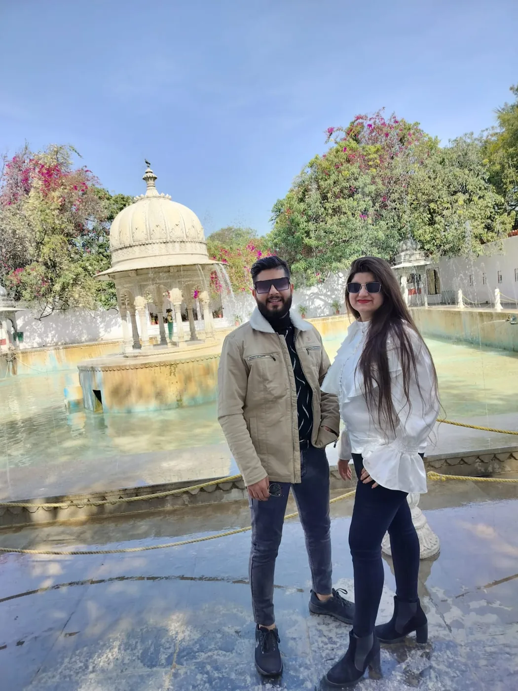 A photograph from Kashish Babani's journey