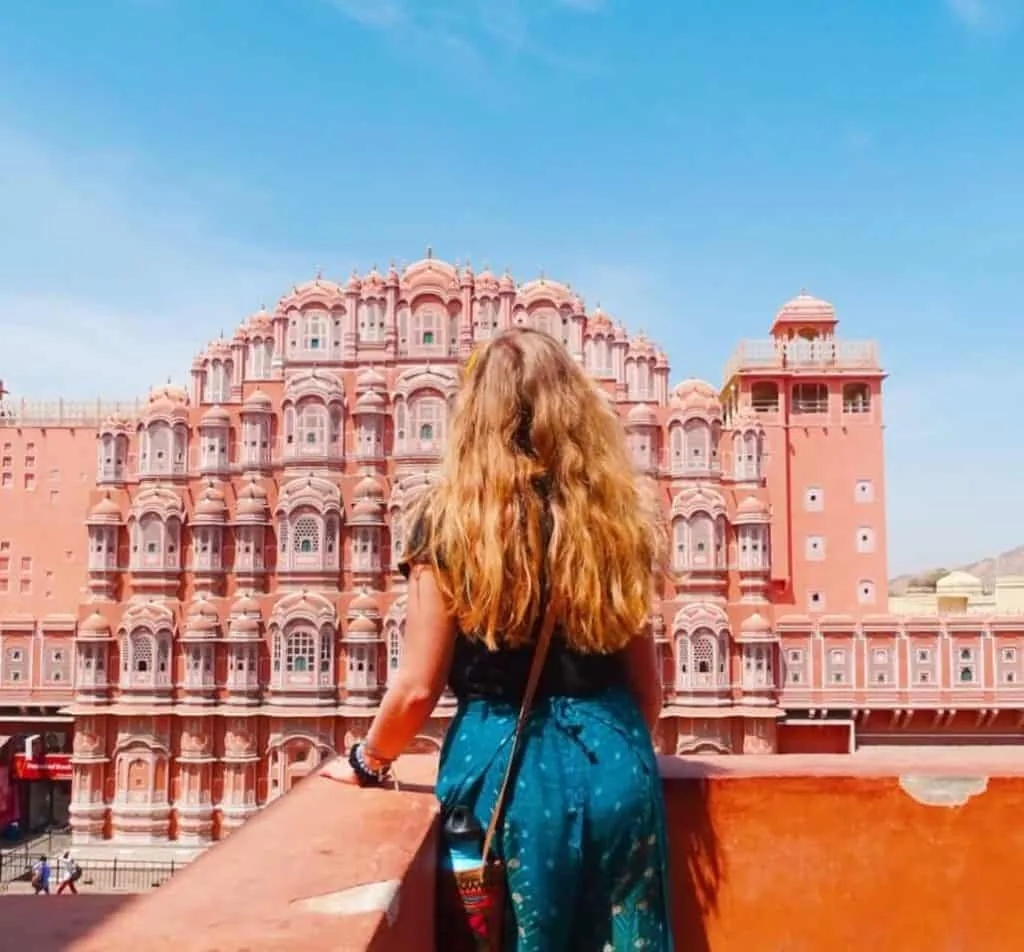 A photograph from Madhu Taneja's journey